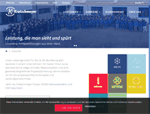 Tablet Screenshot of kratschmayer.de